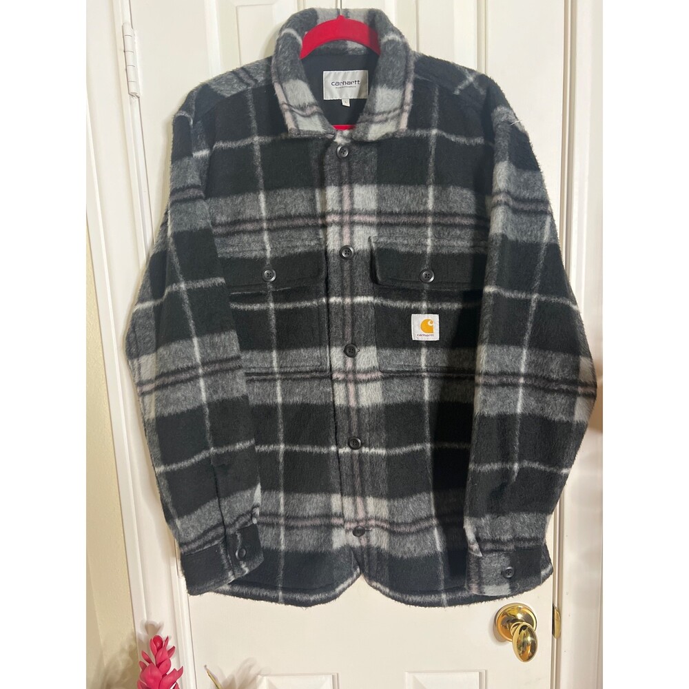 Carhartt MANNING SHIRT Jacket Sz L NWOT New $357 Work In Progress